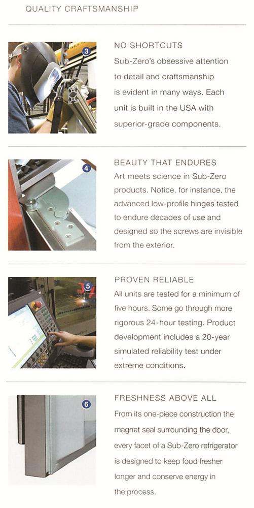 SubZero BI30UG 16.8 Cu. Ft. Bottom Freezer Refrigerator with Glass